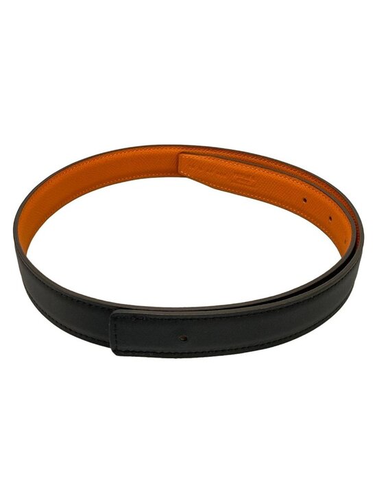 Hermes Belt 80 Black Orange main image 4